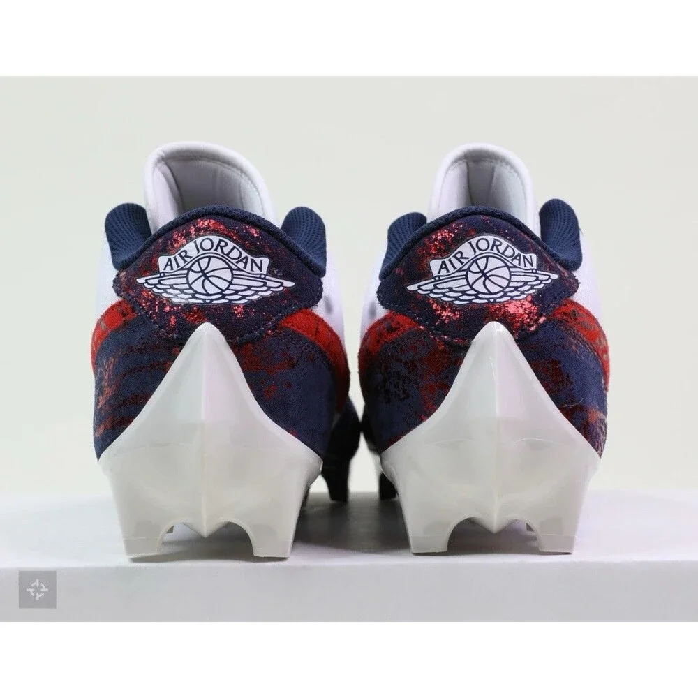 Size 10.5 Jordan 1 Low Vapor Edge Howard Player Edition Nike Football Cleats New